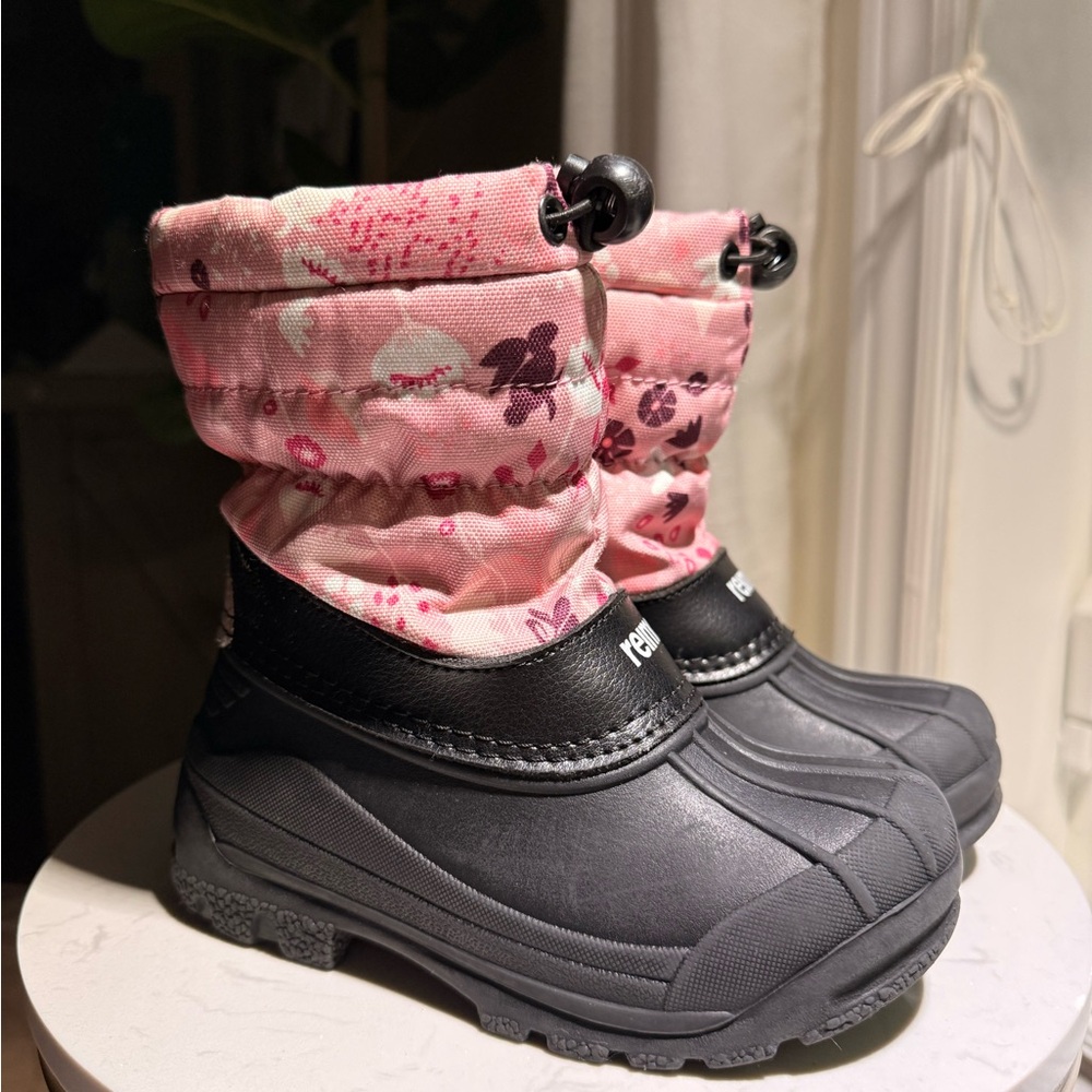 Reima Nefar Winter Boots – Toddler 11 (Grey Pink)